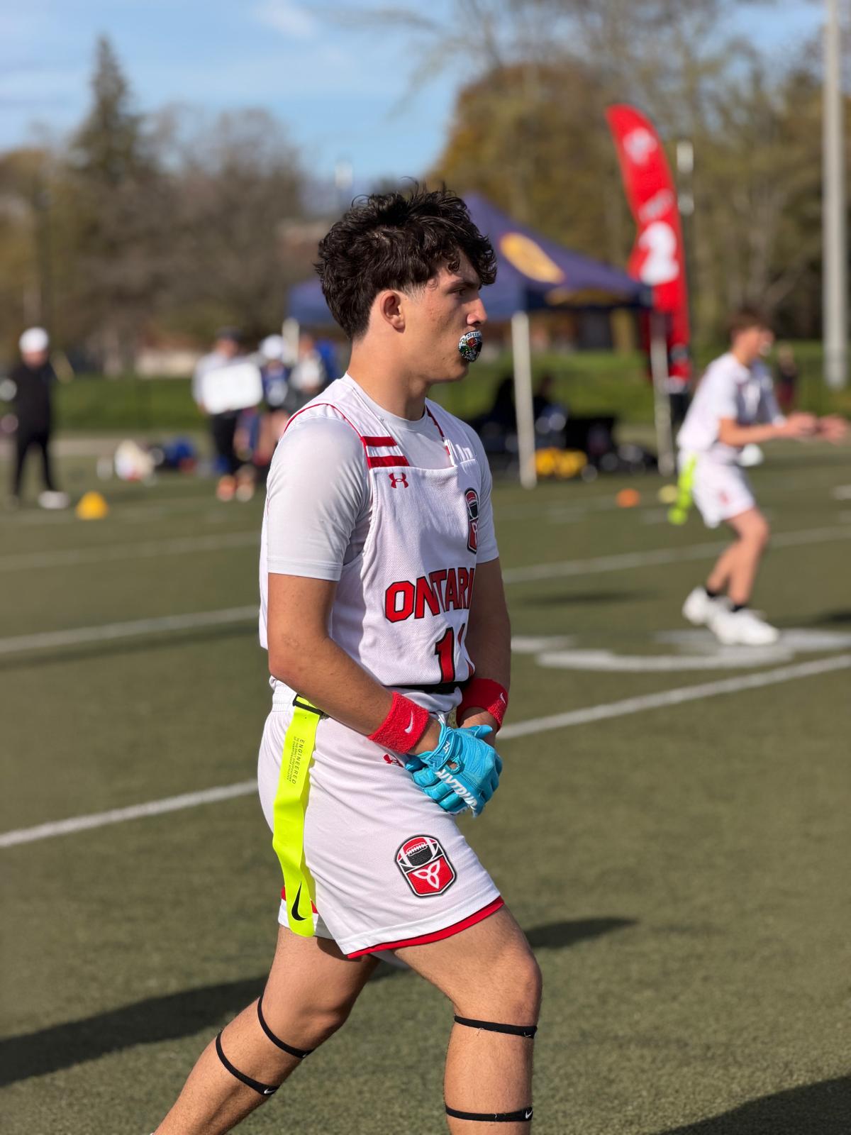 Jack Katsilieris wearing number 11 for Team Ontario